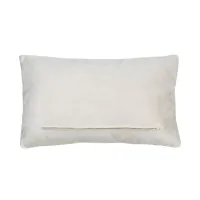 Kussen suéde streep mocha mousse zand 36x60cm